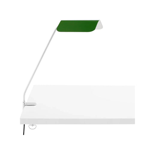 Lampe De Bureau Vert Émeraude À Pince Apex - Hay