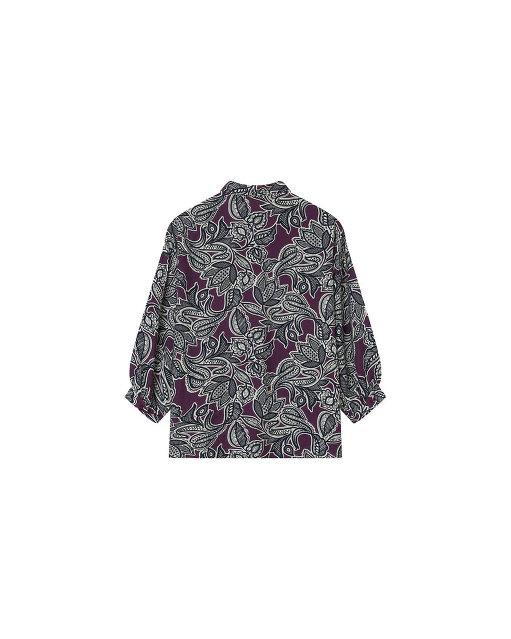 Camisa Hazedine - Ciruela