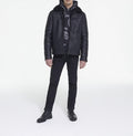 The Kooples - Blouson Biker En Fausse Fourrure - Homme