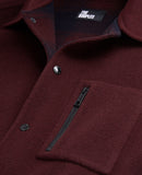 Chaqueta de lana - Burdeos - Hombre