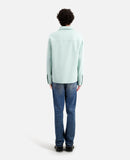 Chaqueta de lana - Verde agua - Hombre