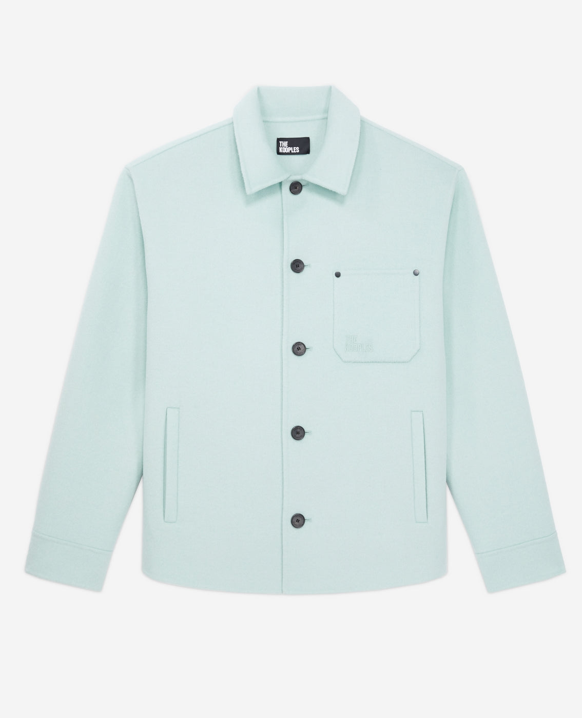 The Kooples - Chaqueta De Lana - Verde Agua - Hombre