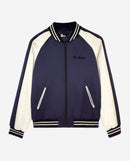 Blouson Satin Et Broderie Dragon
