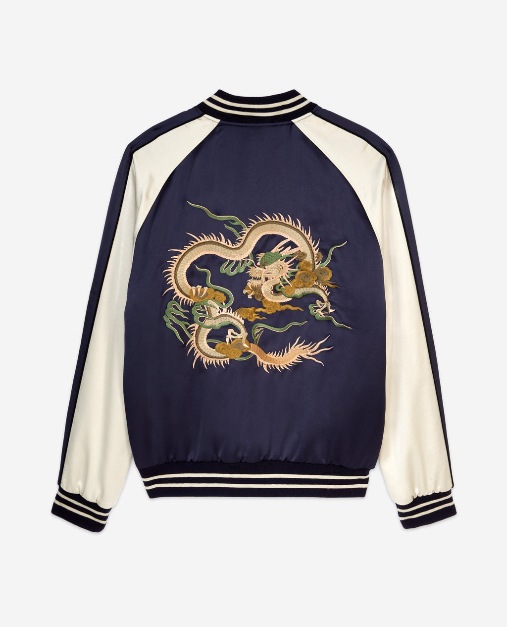 The Kooples - Cazadora de Satén y Bordado Dragón
