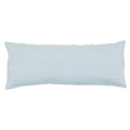 Housse De Coussin Unie En Lin Lavé Hbsmoothie - Aqua
