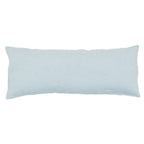 Housse De Coussin Unie En Lin Lavé Hbsmoothie - Aqua
