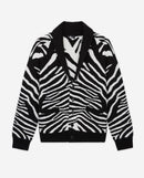 Gilet En Laine - Noir Et Blanc - Homme
