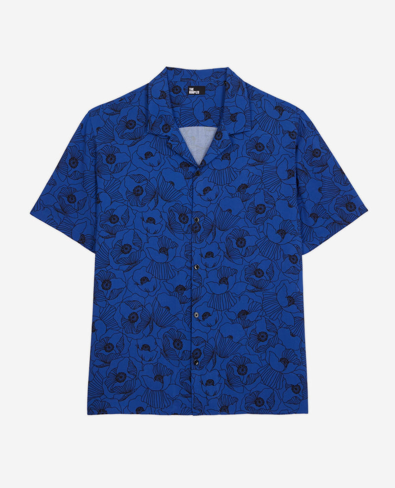 Chemise - Bleu Et Noir - Homme