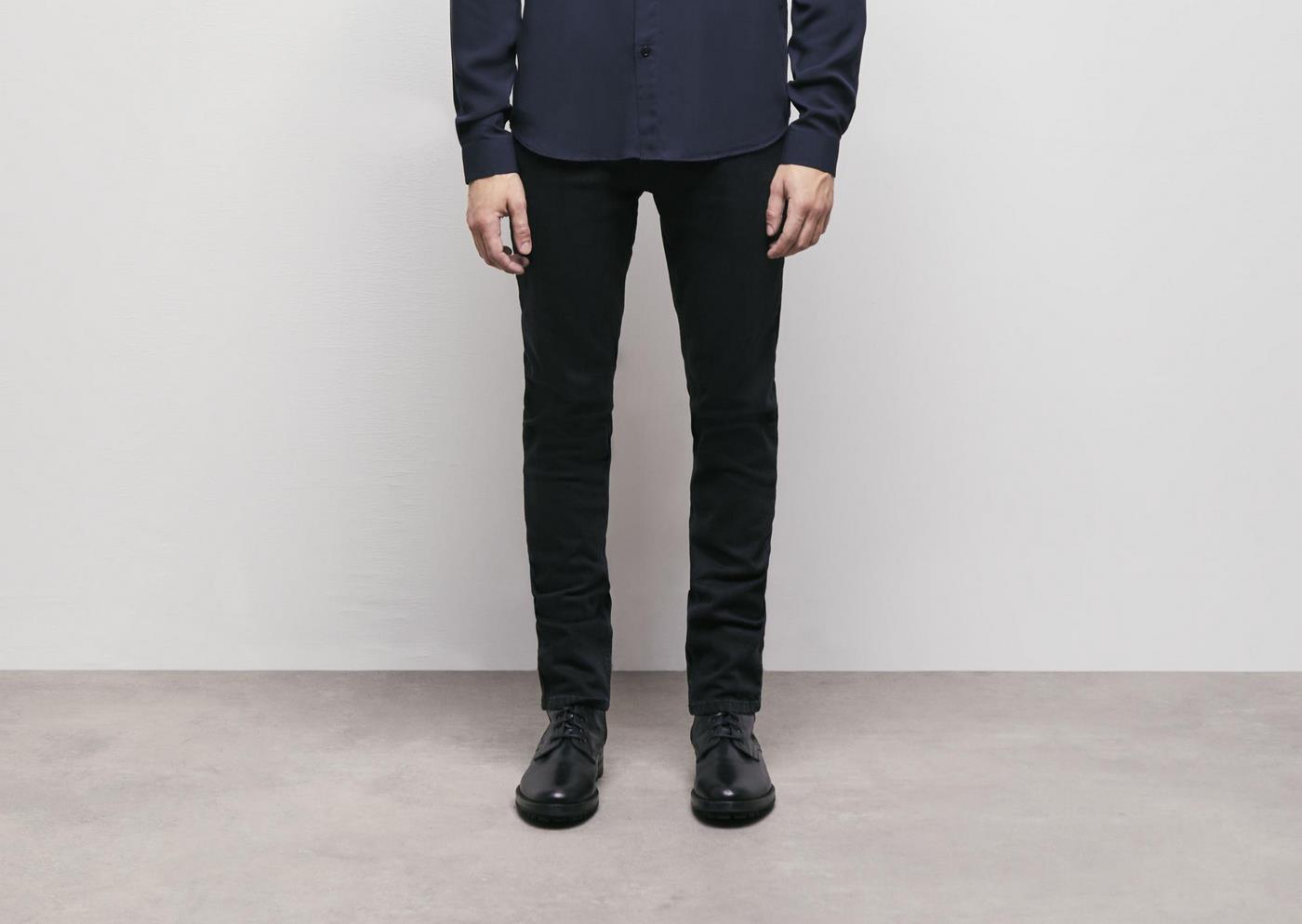 The Kooples - Slim Plain Shirt with Hidden Placket - Men