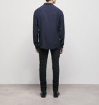 The Kooples - Slim Plain Shirt with Hidden Placket - Men