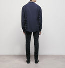 The Kooples - Chemise Slim Decintree Unie Patte De Boutonnage Cachee - Homme