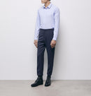 Chemise Slim - Ciel Et Blanc - Homme