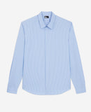 Chemise Slim - Ciel Et Blanc - Homme