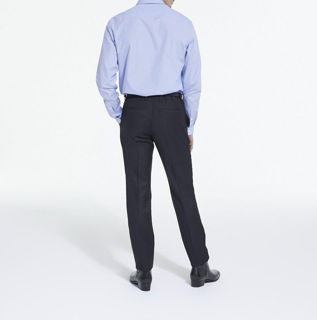 The Kooples - Chemise Slim Decintree Rayee Patte De Boutonnage Cachee - Homme