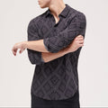 The Kooples - Slim Shirt - Navy Blue - Men