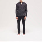 The Kooples - Slim Shirt - Navy Blue - Men