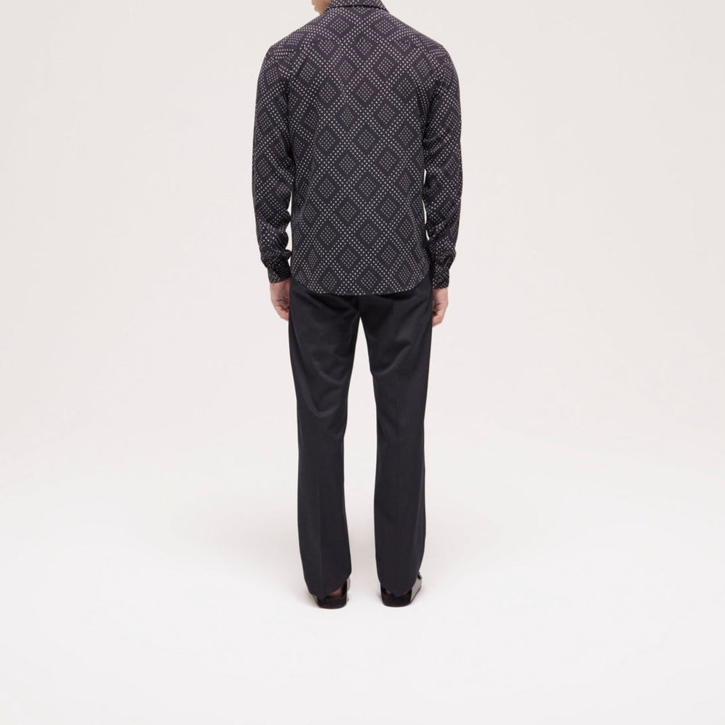 The Kooples - Slim Shirt - Navy Blue - Men