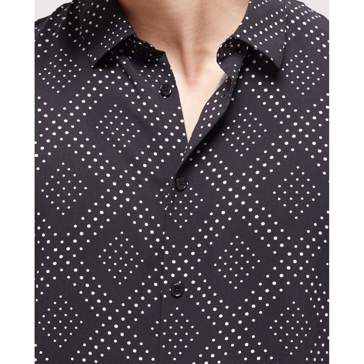 The Kooples - Slim Shirt - Navy Blue - Men