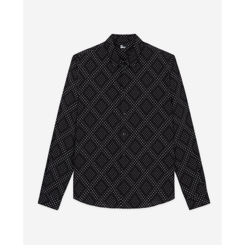 The Kooples - Slim Shirt - Navy Blue - Men