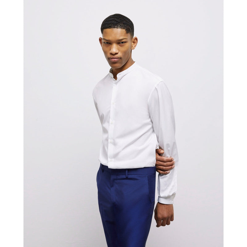 The Kooples - Chemise Manches Longues Col Officier Classique - Homme