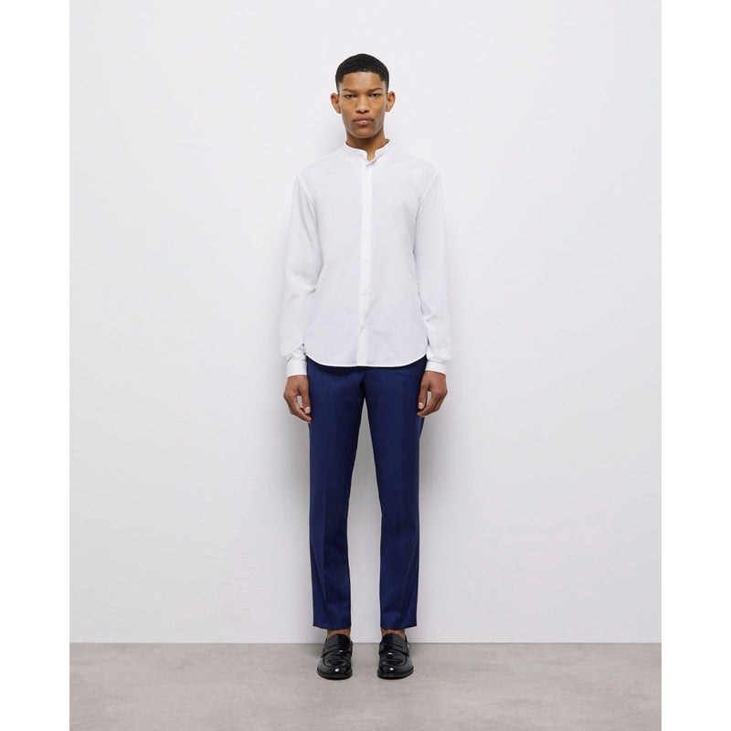 The Kooples - Chemise Manches Longues Col Officier Classique - Homme