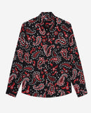 Chemise Regular - Noir Et Rouge - Homme