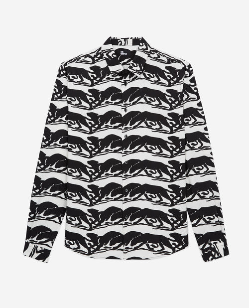 Chemise Regular - Noir Et Blanc - Homme