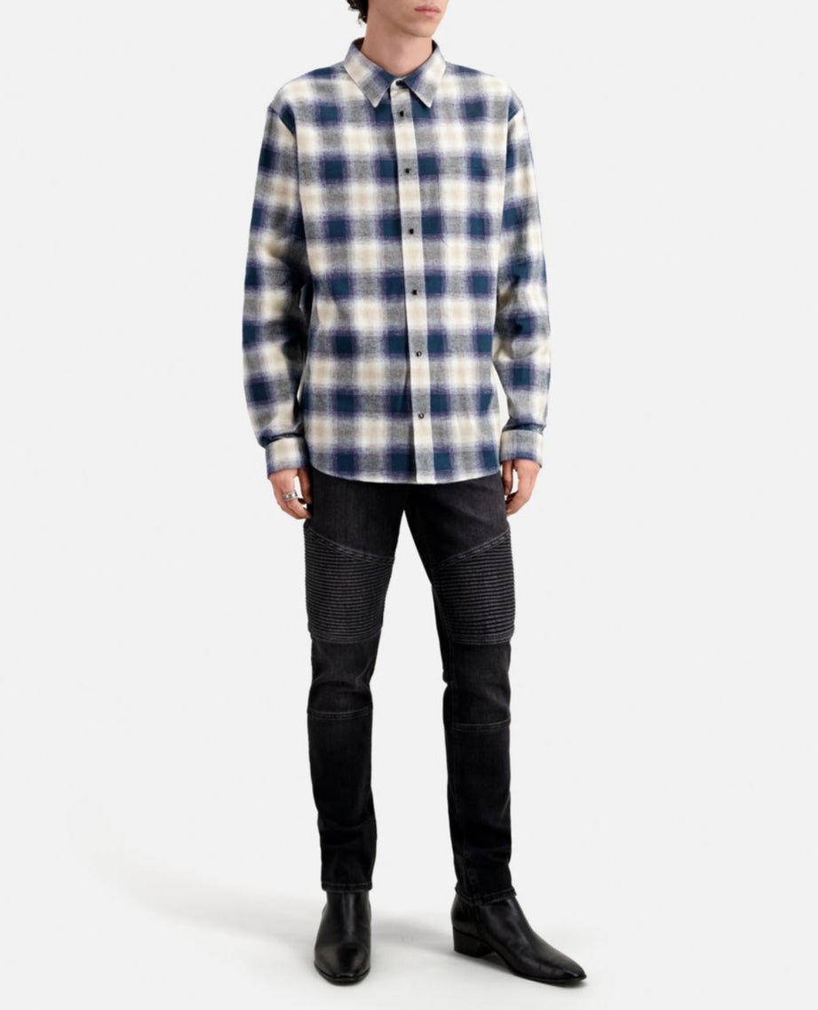 The Kooples - Chemise Manches Longues A Carreaux - Homme