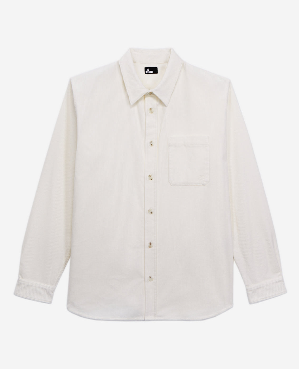 The Kooples - Long-Sleeved Velvet Shirt - Men