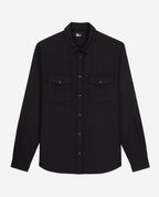 The Kooples - Long-Sleeved Flannel Shirt - Men