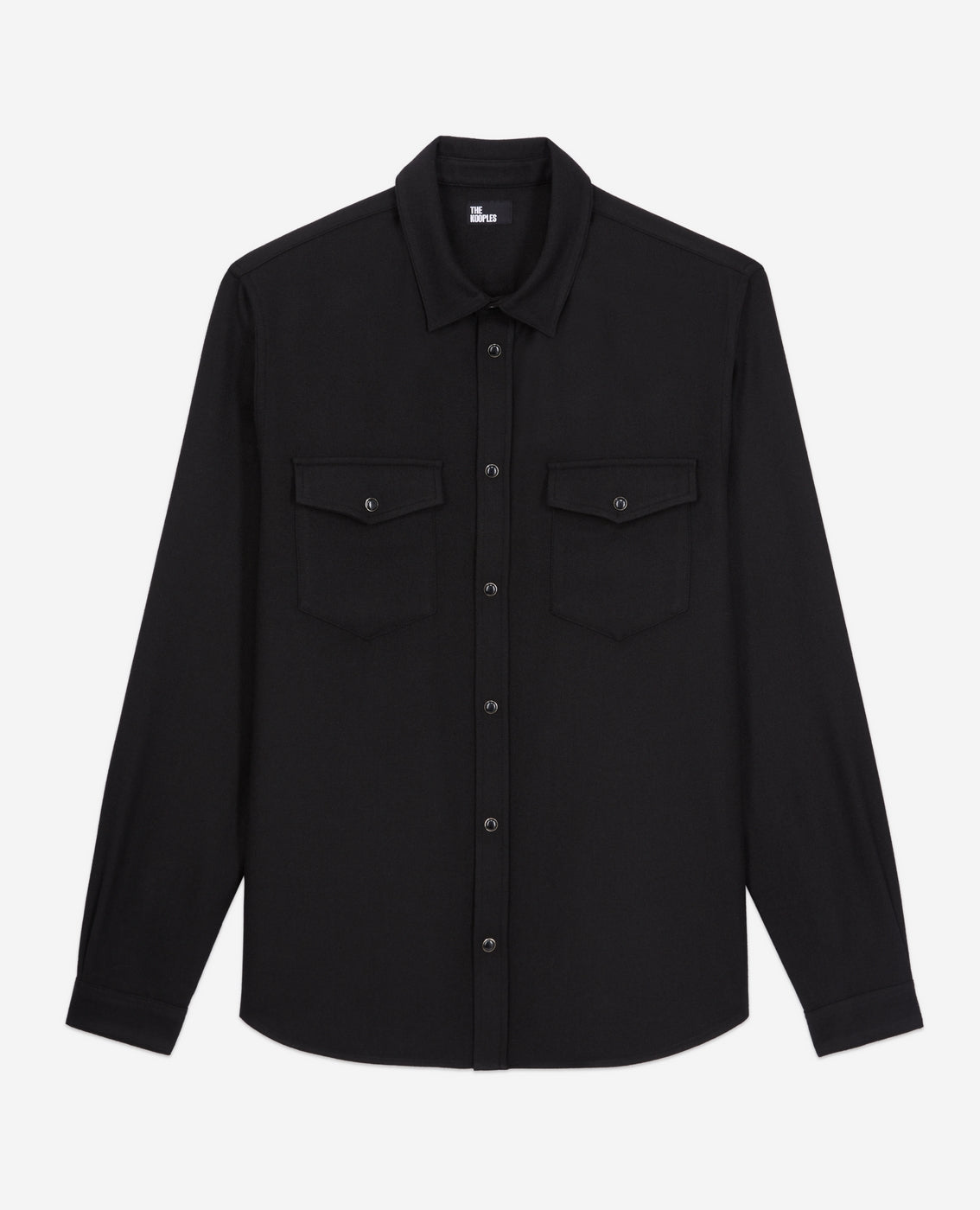 The Kooples - Long-Sleeved Flannel Shirt - Men