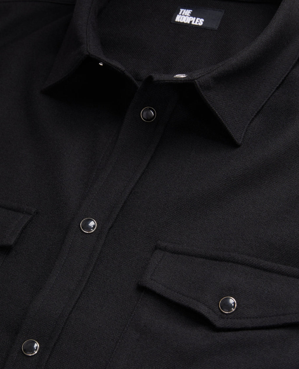 The Kooples - Long-Sleeved Flannel Shirt - Men