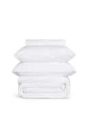 Housse De Couette - Percale De Coton - Blanc