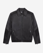 The Kooples - Veste En Cuir D'Agneau - Noir - Homme