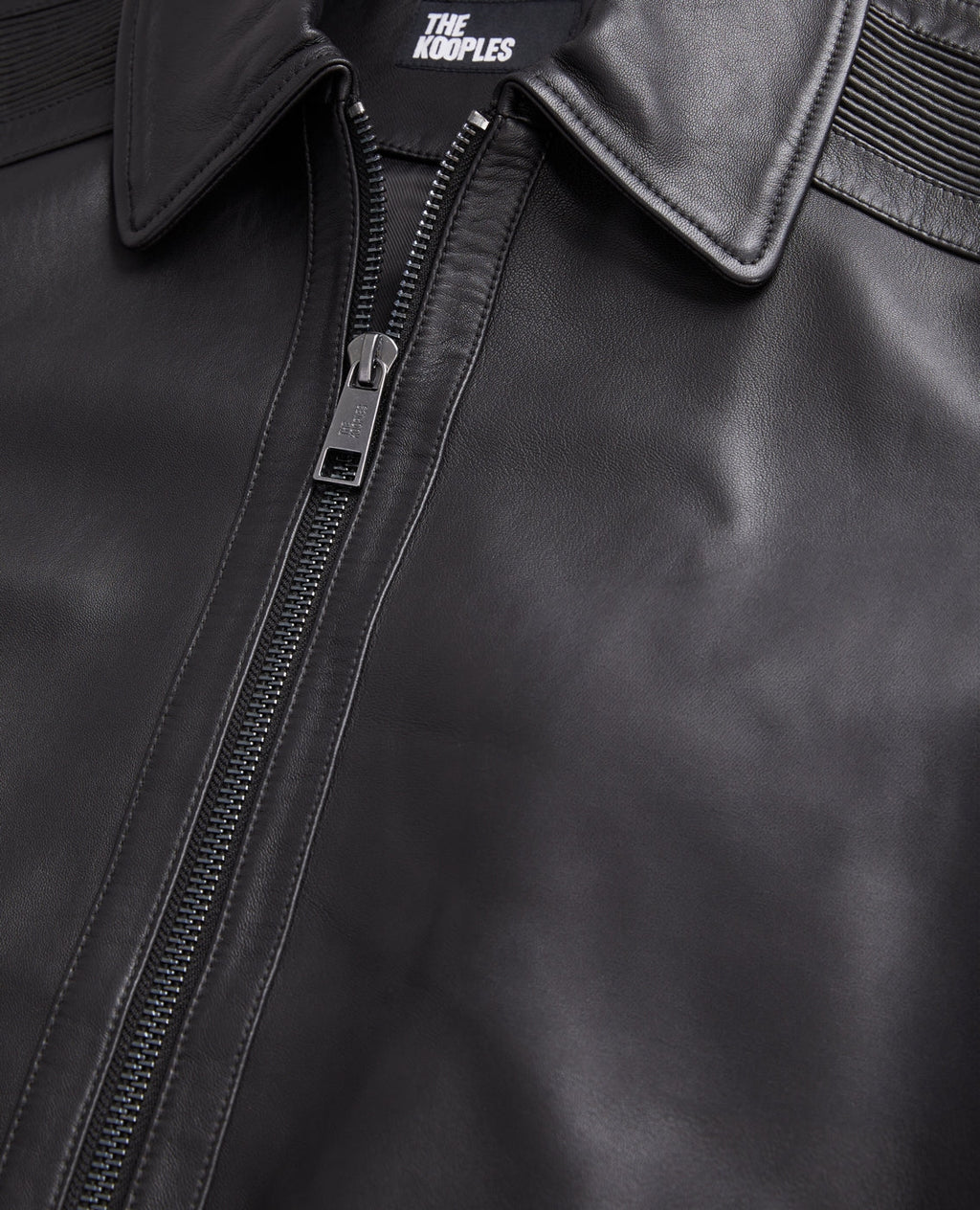 The Kooples - Veste En Cuir D'Agneau - Noir - Homme
