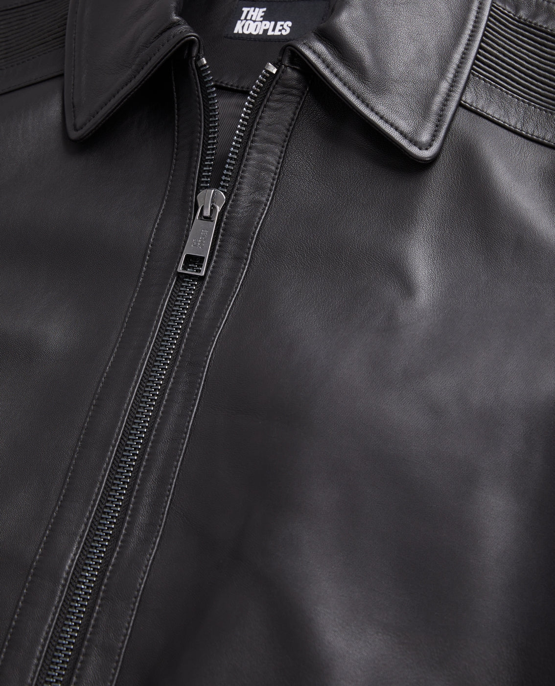 The Kooples - Veste En Cuir D'Agneau - Noir - Homme