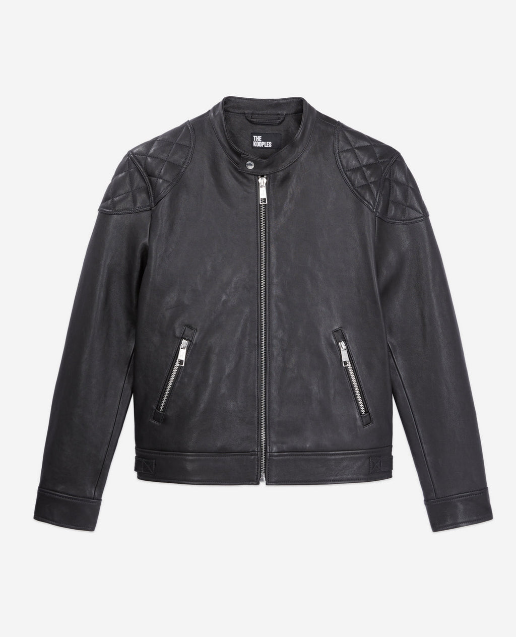 The Kooples - Sheepskin Leather Jacket - Black - Men