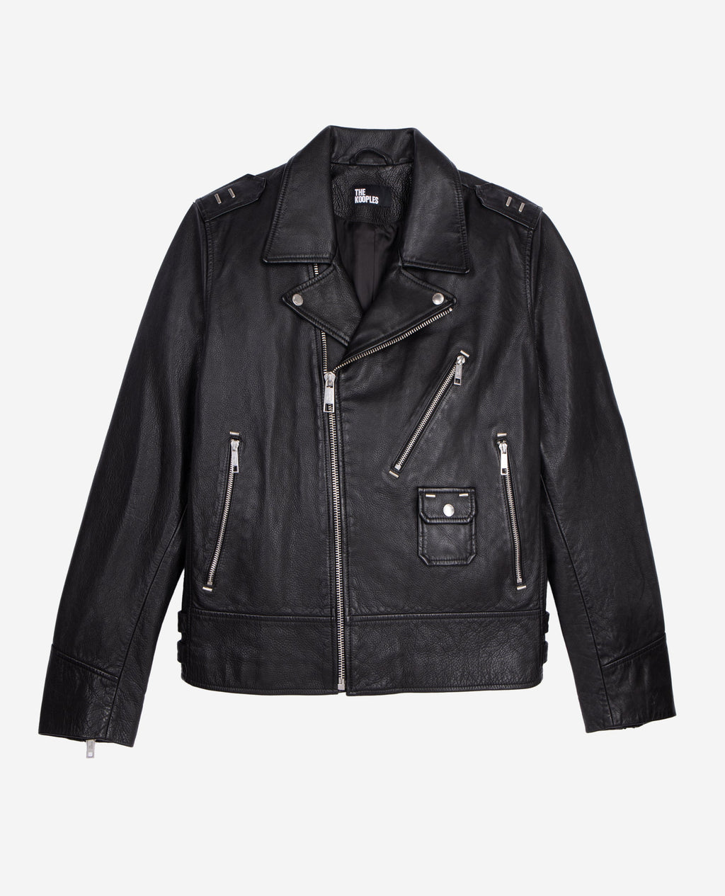 The Kooples - Chaqueta biker de cuero