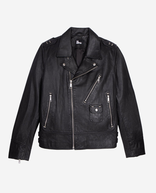 Blouson Biker En Cuir