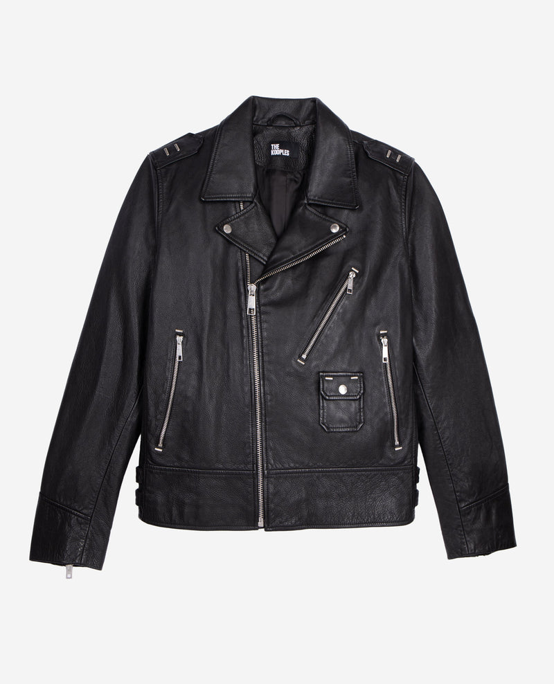 Blouson Biker En Cuir