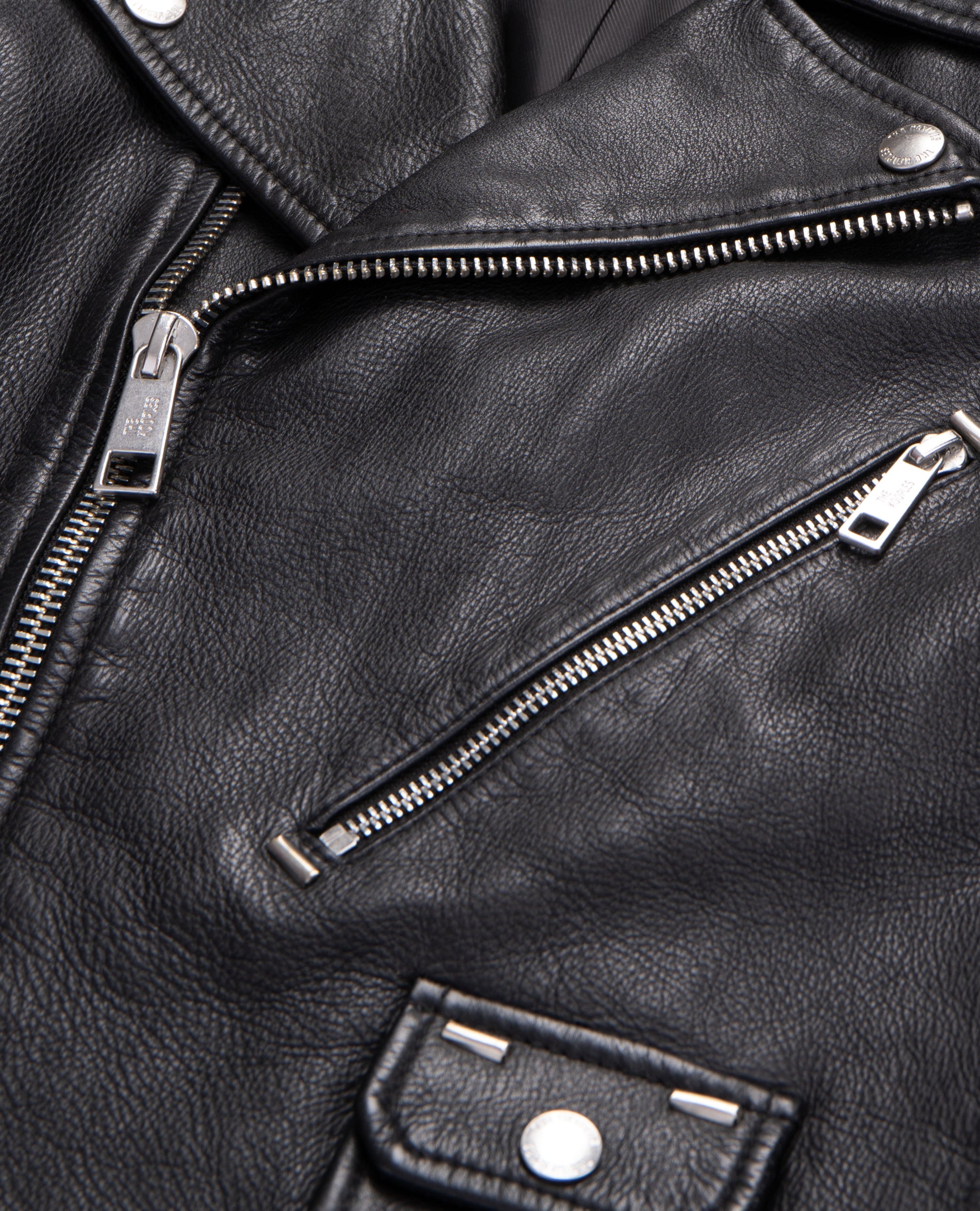 The Kooples - Chaqueta biker de cuero