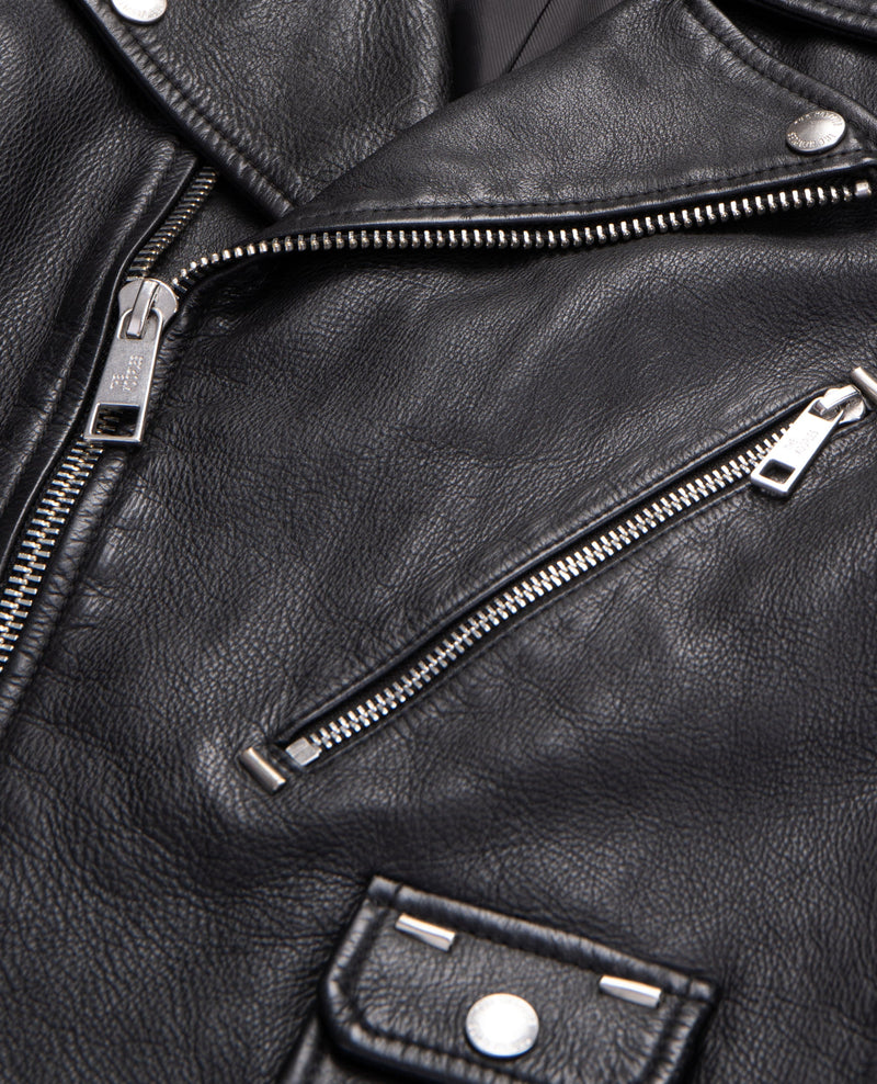 Blouson Biker En Cuir