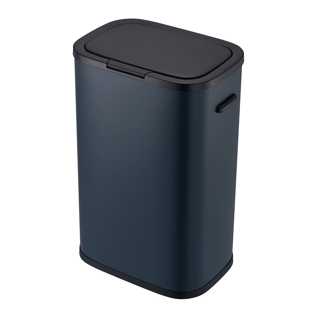 Poubelle Push Pression Inox Portland - 60L - Gris