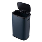 Poubelle Push Pression Inox Portland - 60L - Gris