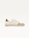 Baskets basses Marie - Gris clair blanc pony