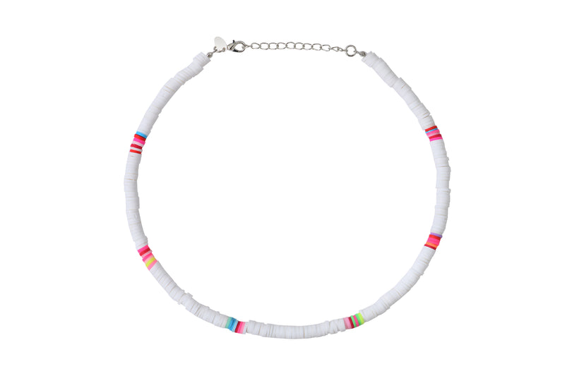 Collier Heichi Blanc