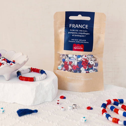 Mélange De Perles Heishi Et De Breloques - France