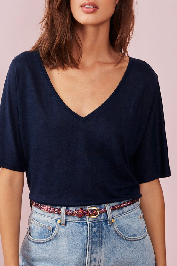 Camiseta Helena - Azul Marino