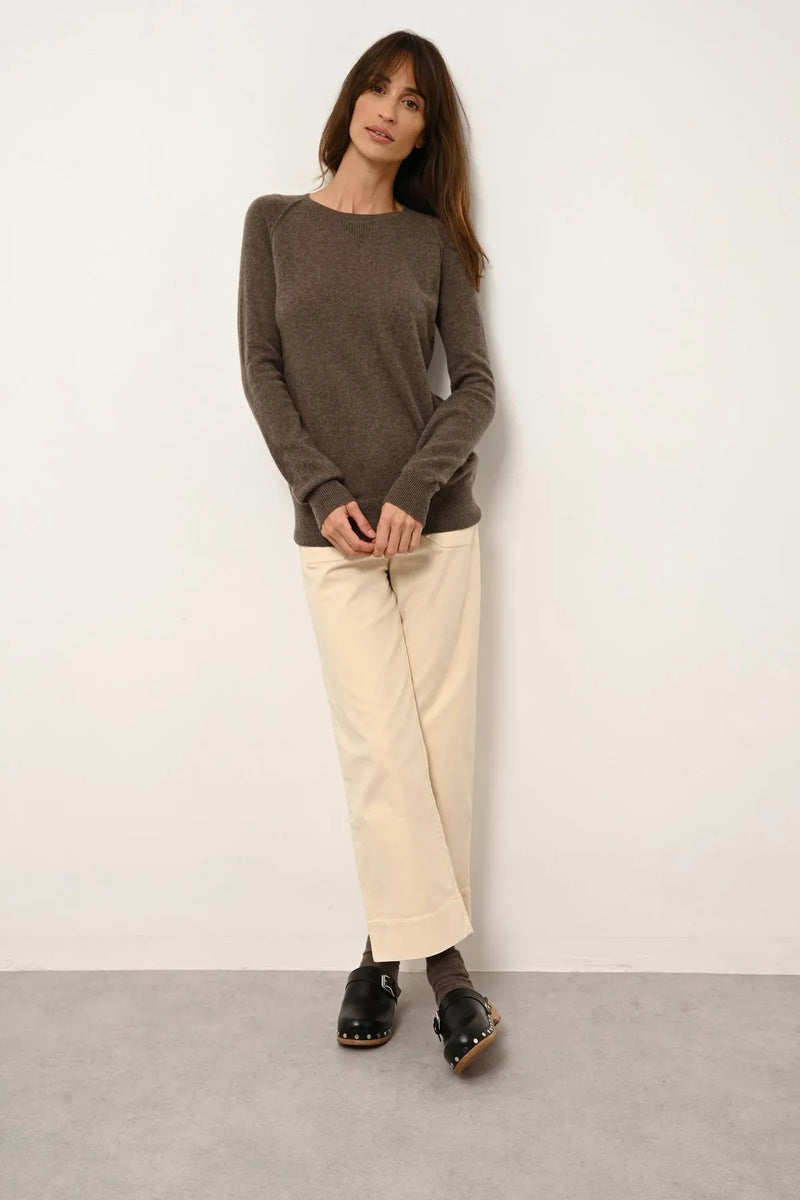 Jersey Cuello Redondo - Helen - Topo Jaspeado