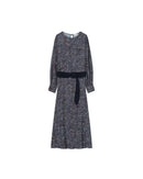 Robe Longue Helga Marine